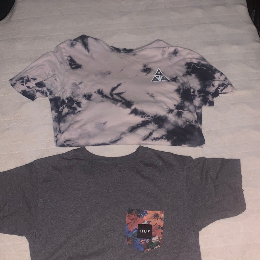 2 Men’s Small HUF T-Shirts (bundle of 2)